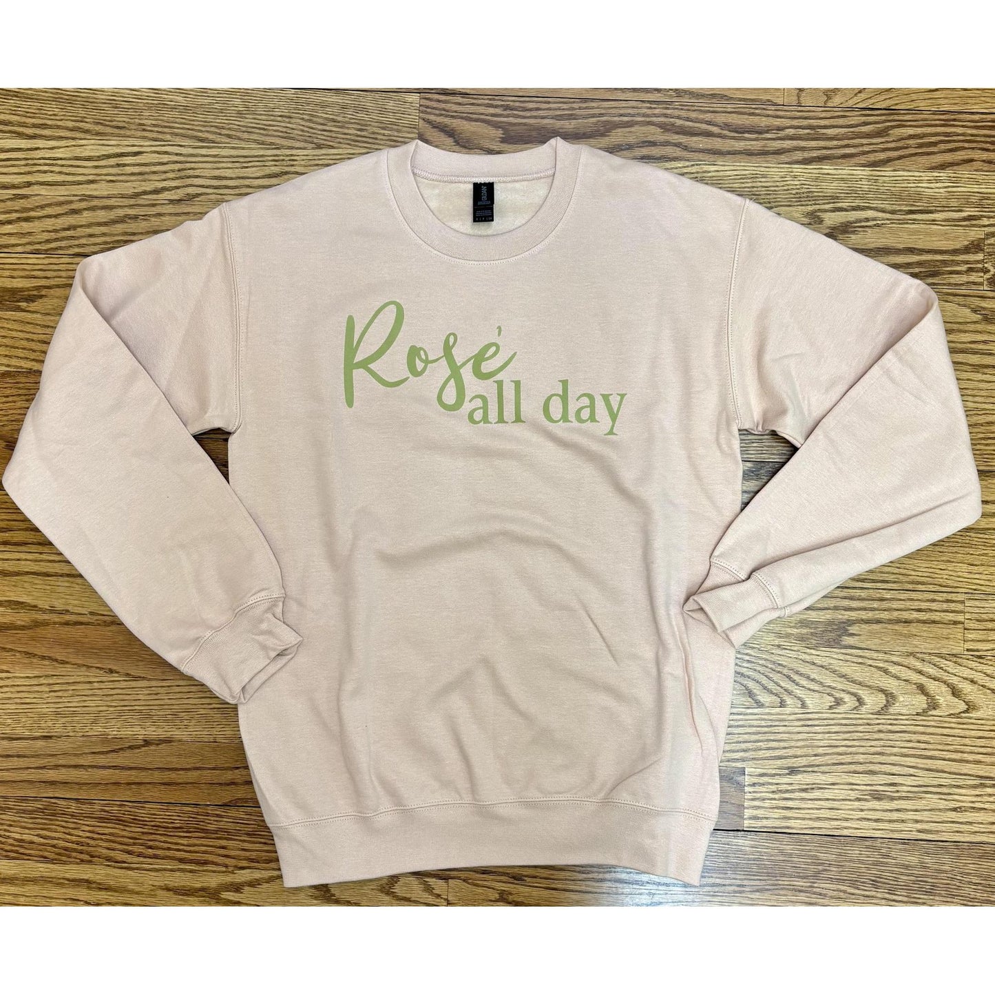 Rose All Day Crewneck (Peach)
