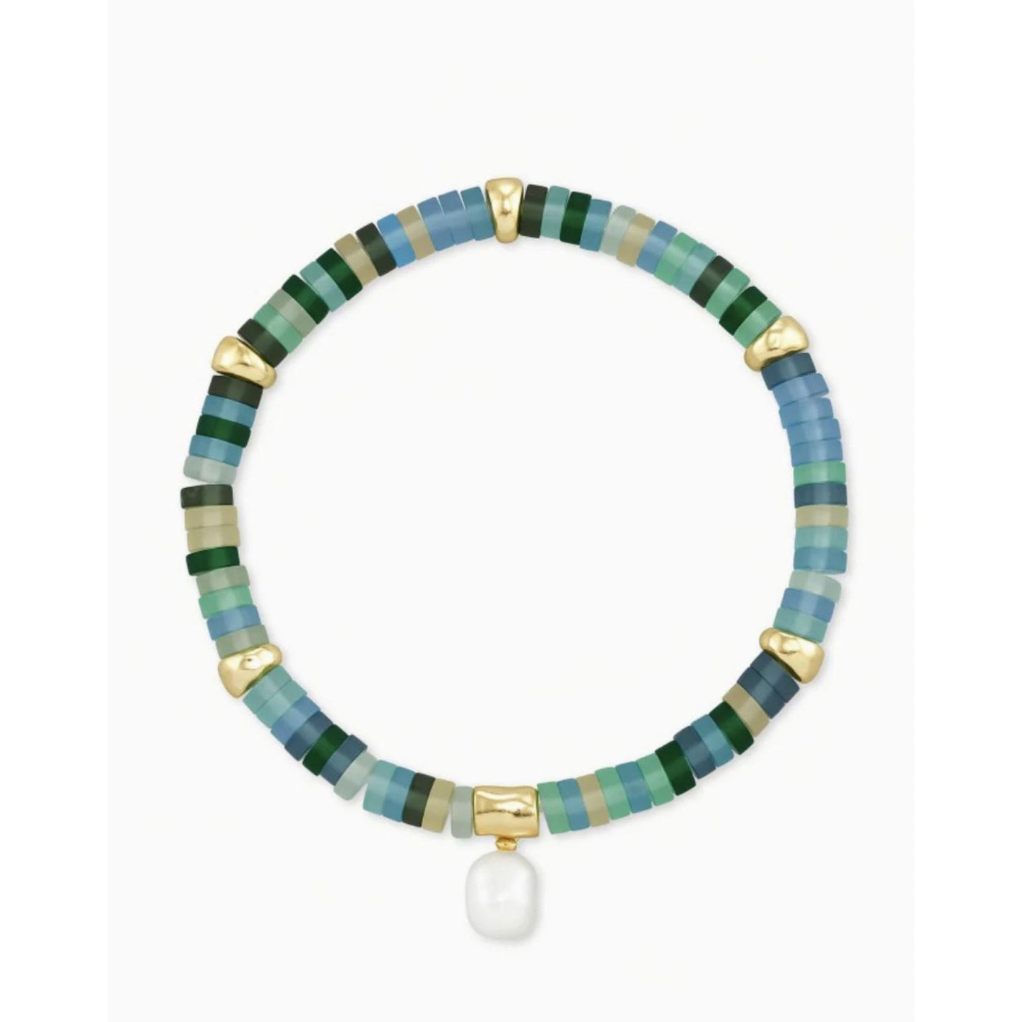 Kendra Scott Lila Stretch Bracelet in Blue/Green