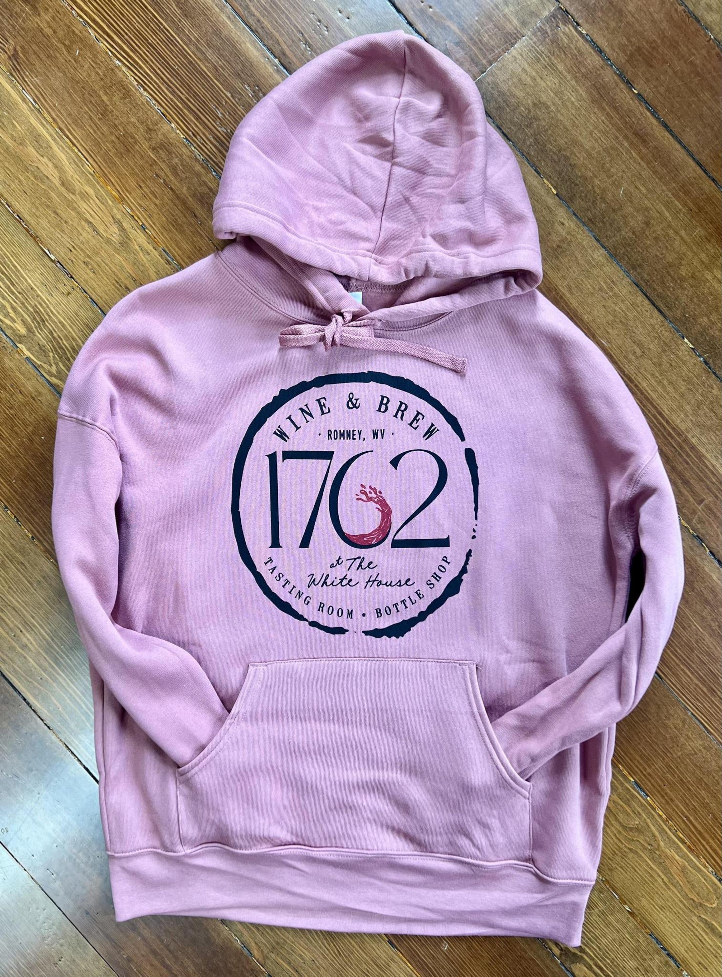 1762 Wine & Brew Hoodie (Mauve)