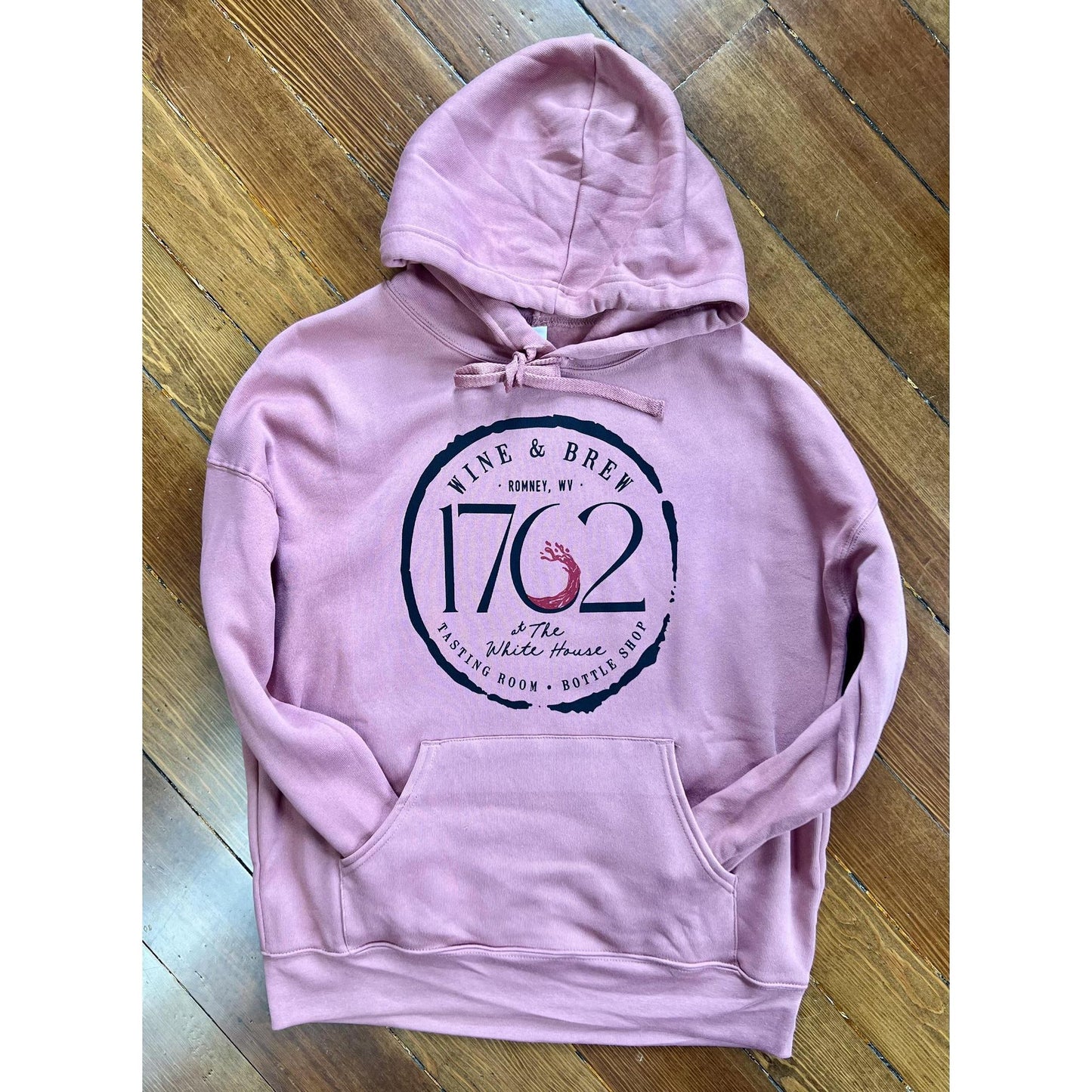 1762 Wine & Brew Hoodie (Mauve)