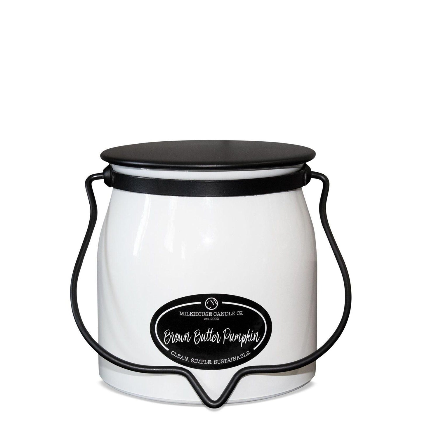 Milkhouse Candles Brown Butter Pumpkin Butter Jar 16 oz
