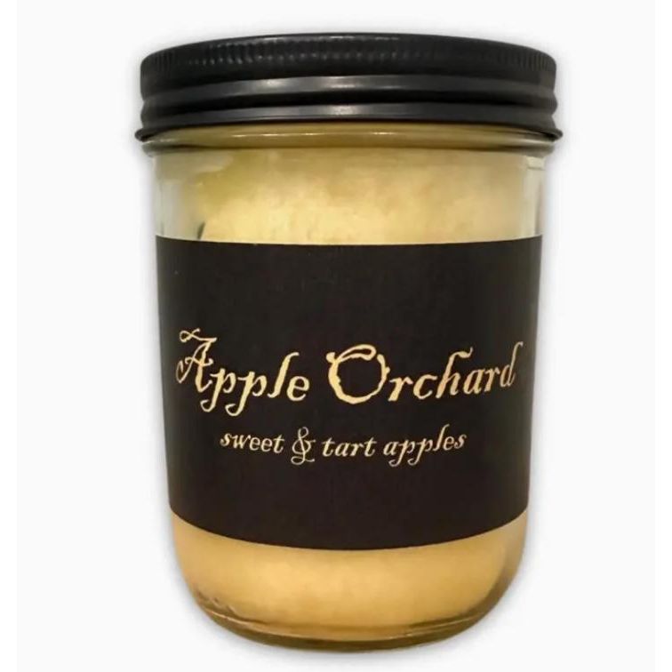Black Label Apple Orchard Candle | 16oz Mason Jar