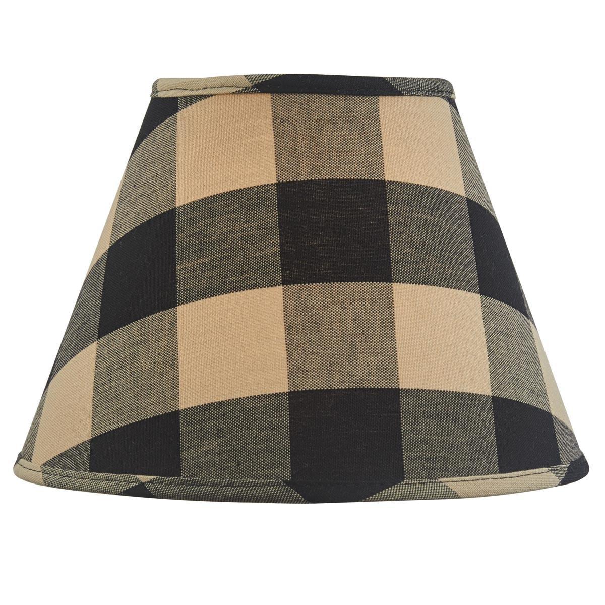 Wicklow Check Lampshade 10" (Black)