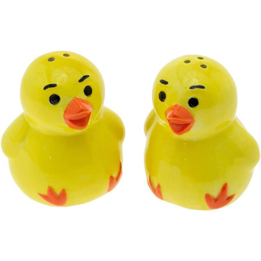 Yellow Chick Easter Salt and Pepper Set of 2