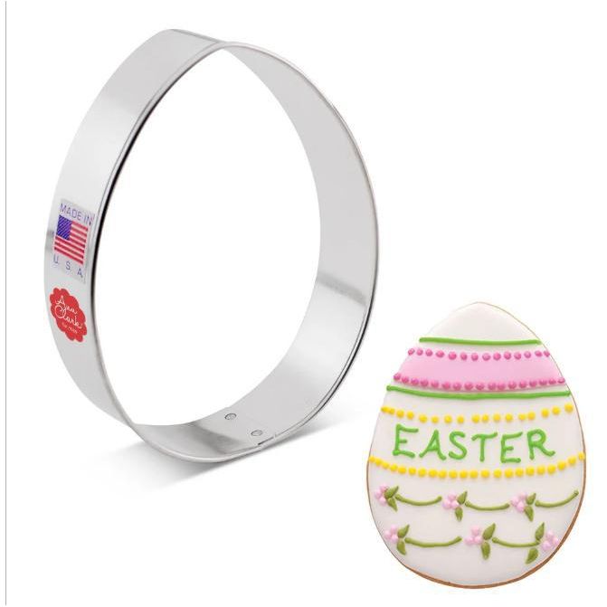 Easter Egg Cookie Cutter w/ Cookie Recipe