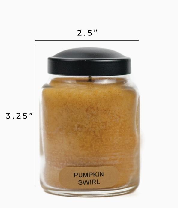 Pumpkin Swirl Scented Jar Candle