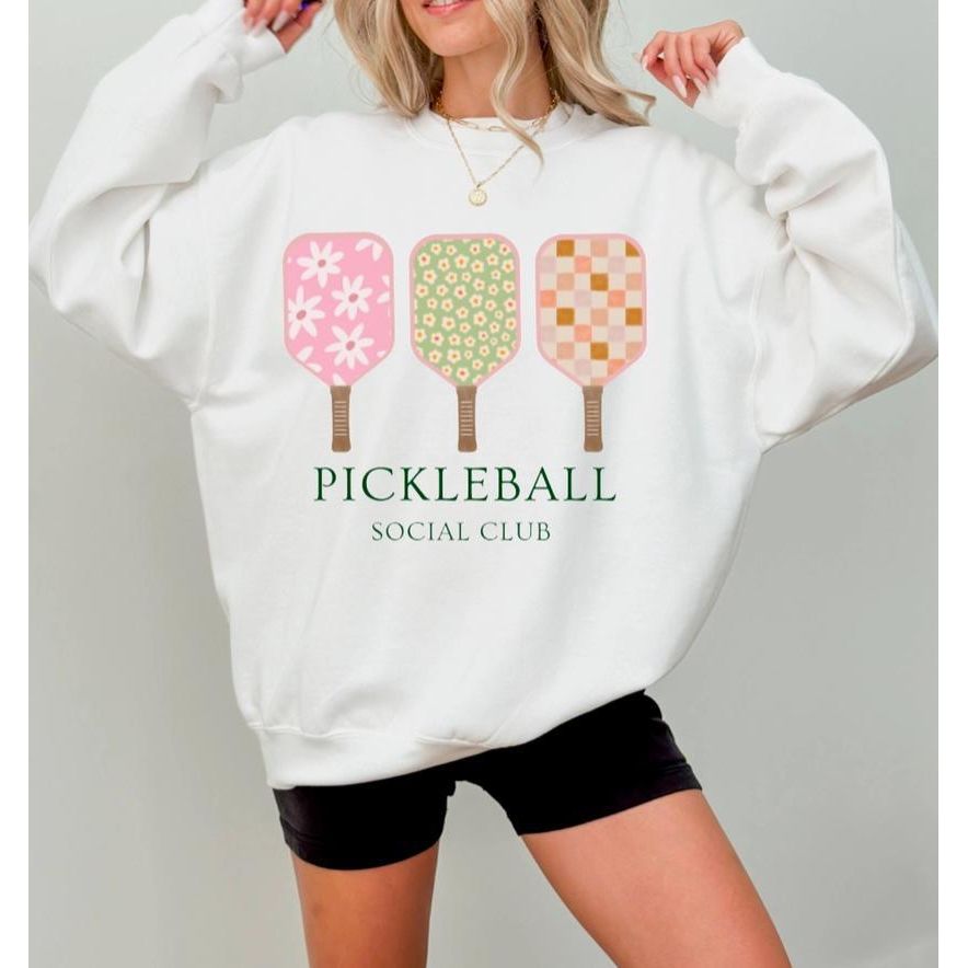 Pickleball Social Club Sweatshirt