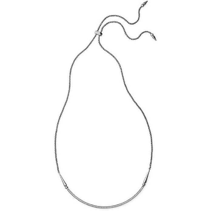 Kendra Scott Scottie Pendant Necklace Hematite Metal