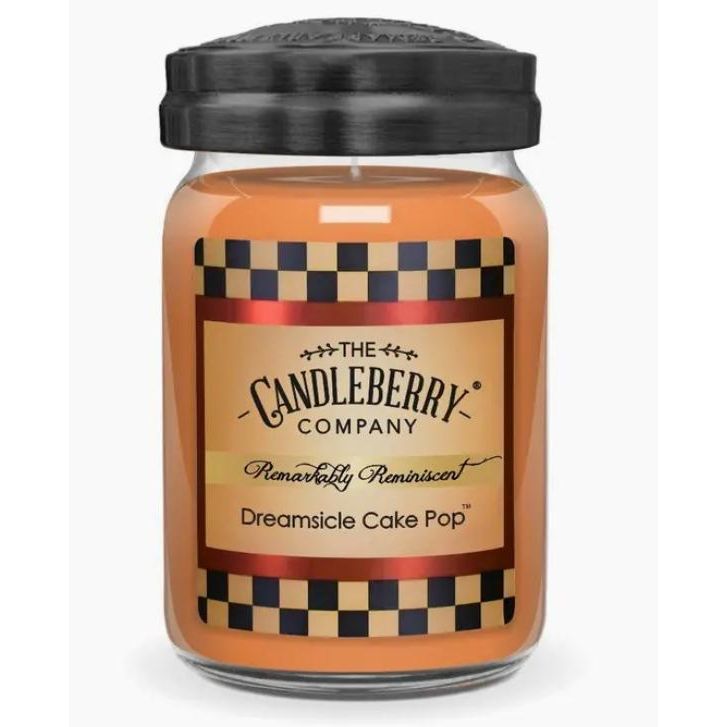 The Candleberry Company Dreamsicle Cake Pop™, Large Jar Candle