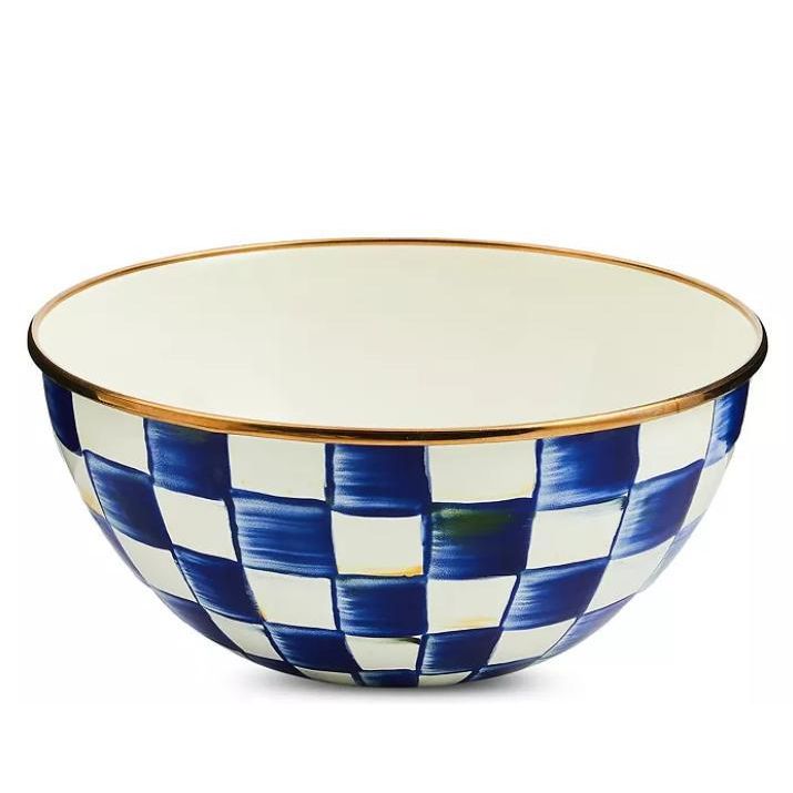 Mackenzie Childs Royal Check Everyday Bowl (Small)