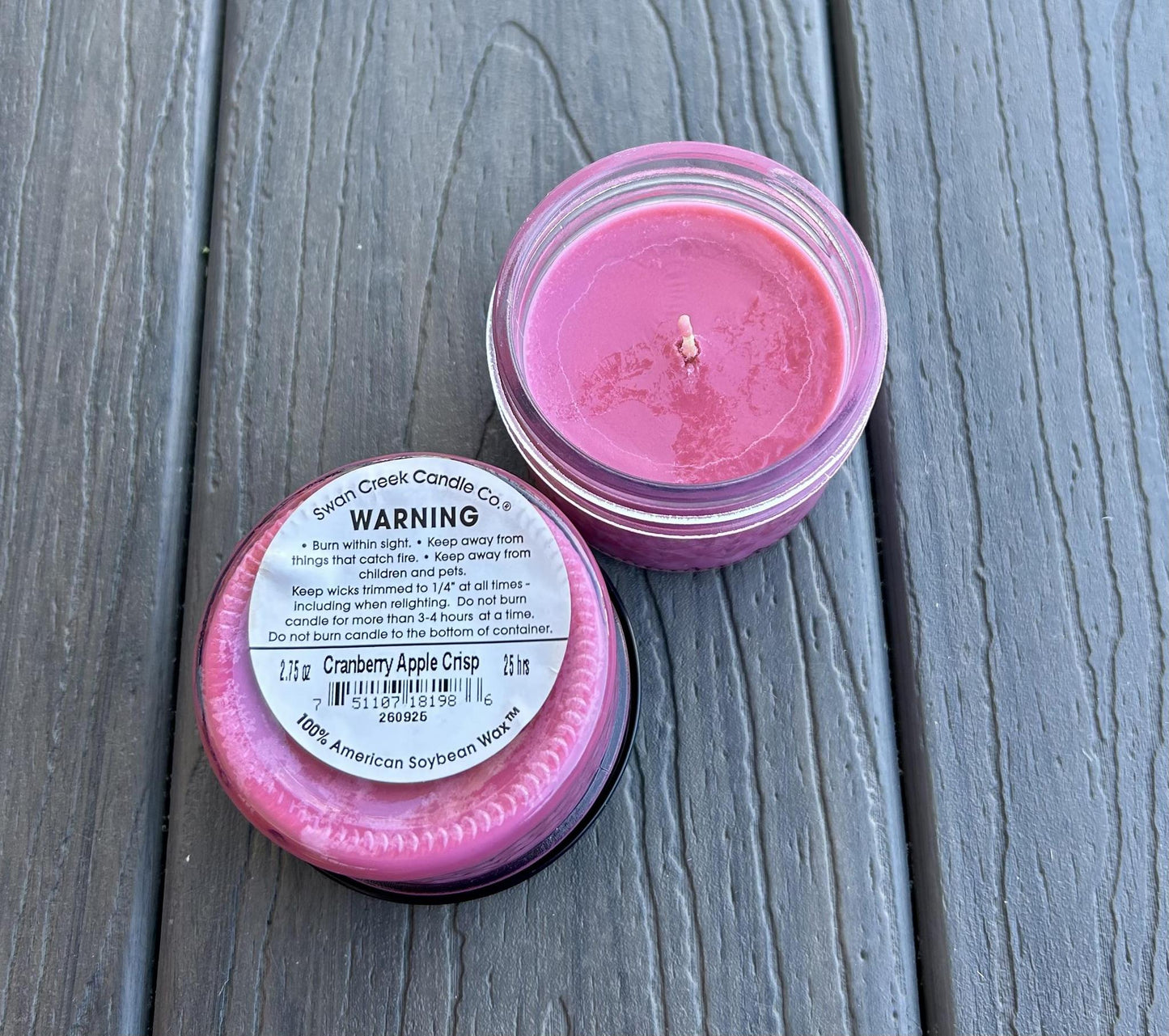 Swan Creek Cranberry Apple Crisp Candle (2.75 oz)