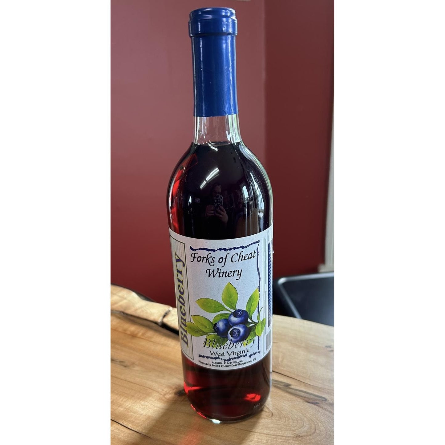 Forks of Cheat Winery Blueberry