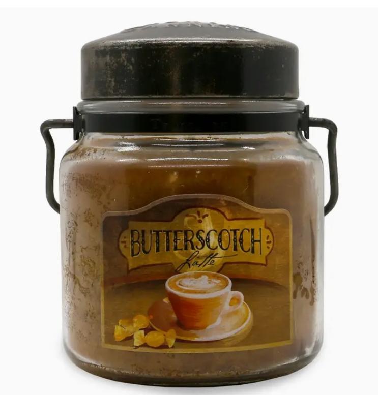 McCall’s Candles Butterscotch Latte | Classic Jar Candle