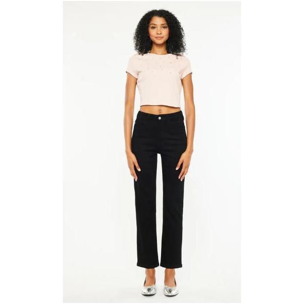 KanCan Estelle High Rise Slim Straight Leg Jeans