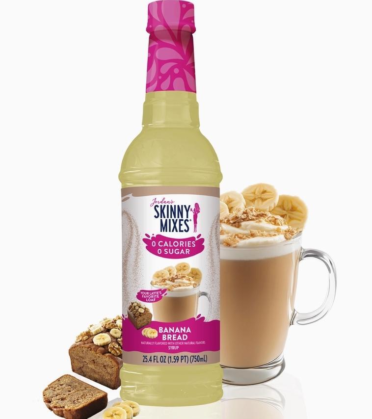 Jordan's Skinny Mixes Sugar Free Banana Bread Syrup
