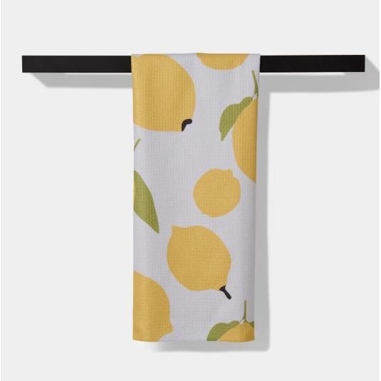 Geometry Kitchen Tea Towel Sunny Lemons