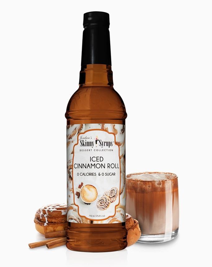 Jordan's Skinny Syrup Sugar Free Iced Cinnamon Roll Syrup