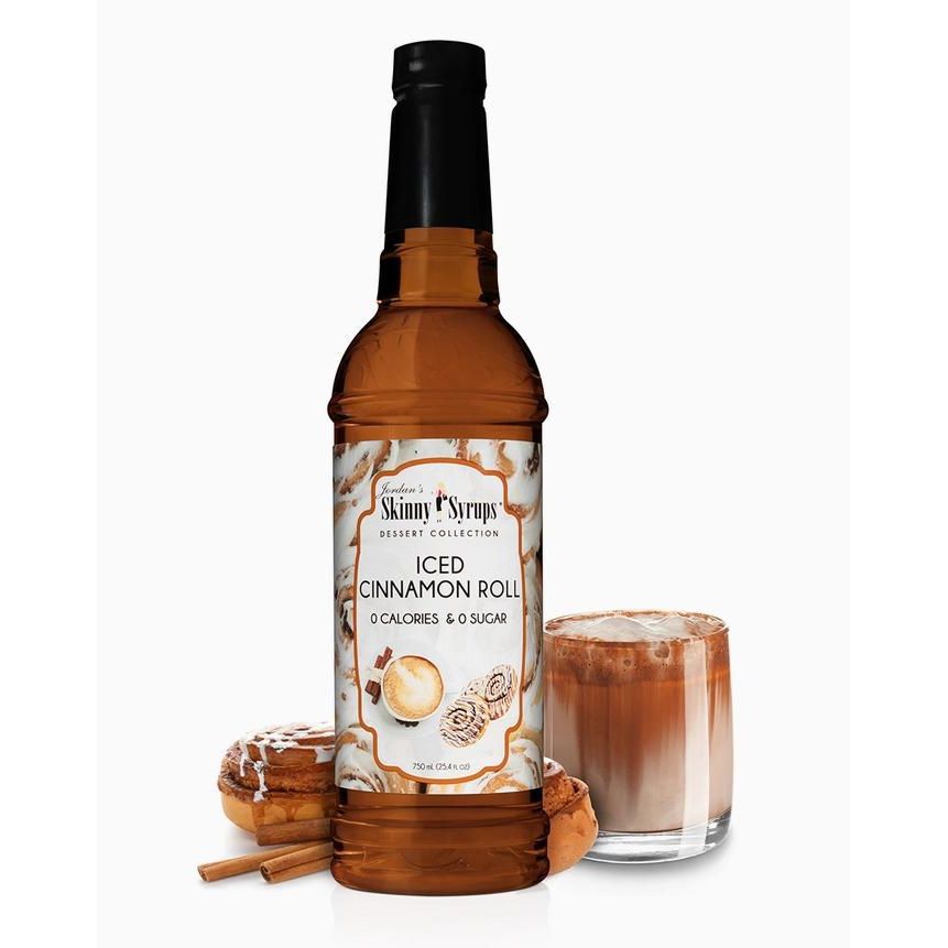 Jordan's Skinny Syrup Sugar Free Iced Cinnamon Roll Syrup