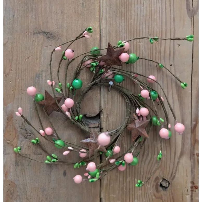 Berry Ring with Rusty Stars