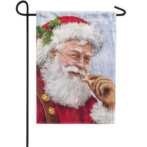 Santa Cookie Flag