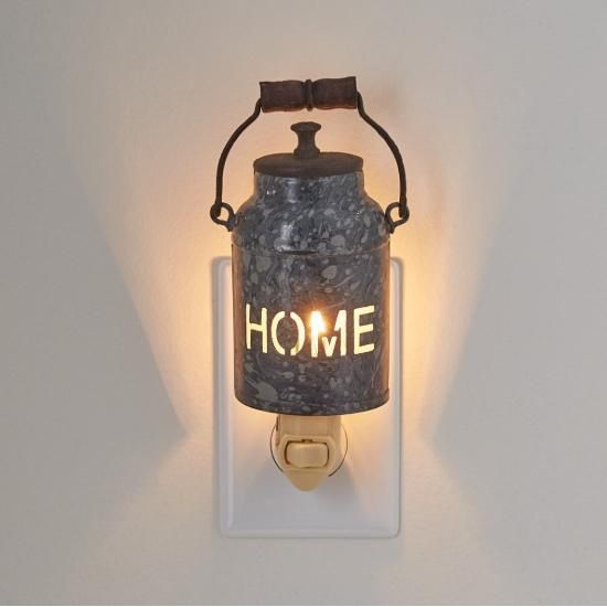 Milk Canister Night Light