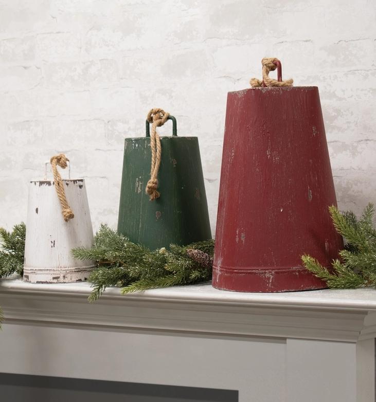 Distressed Metal Jumbo Cow Bells