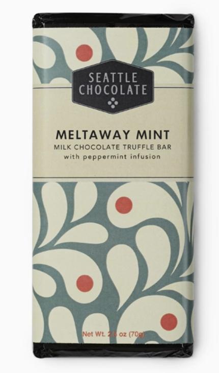 Seattle Chocolates Meltaway Mint Truffle Bar