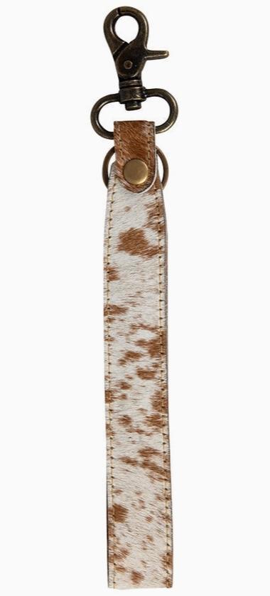 Myra Quiet Sundown Hairon Hide Key Fob