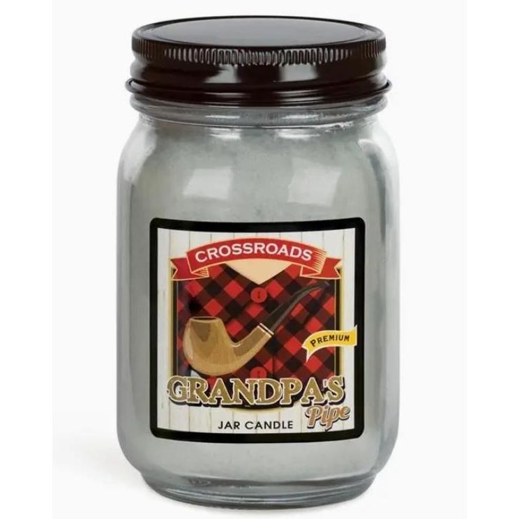 Crossroads Grandpa's Pipe - 12 oz. Pint Candle