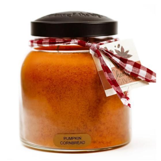 A Cheerful Giver Pumpkin Cornbread Candle (34oz)