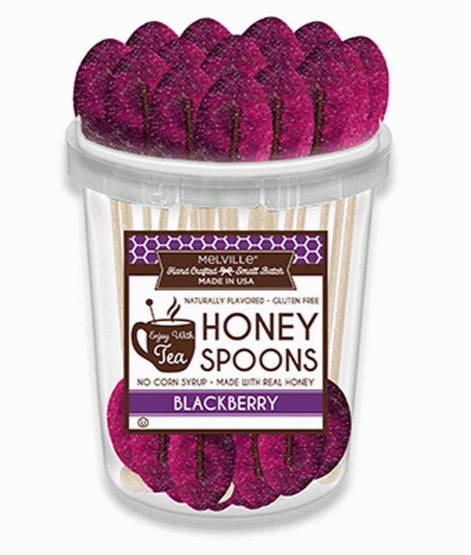 Blackberry Honey Spoons