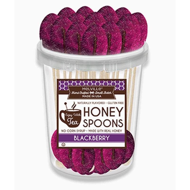 Blackberry Honey Spoons
