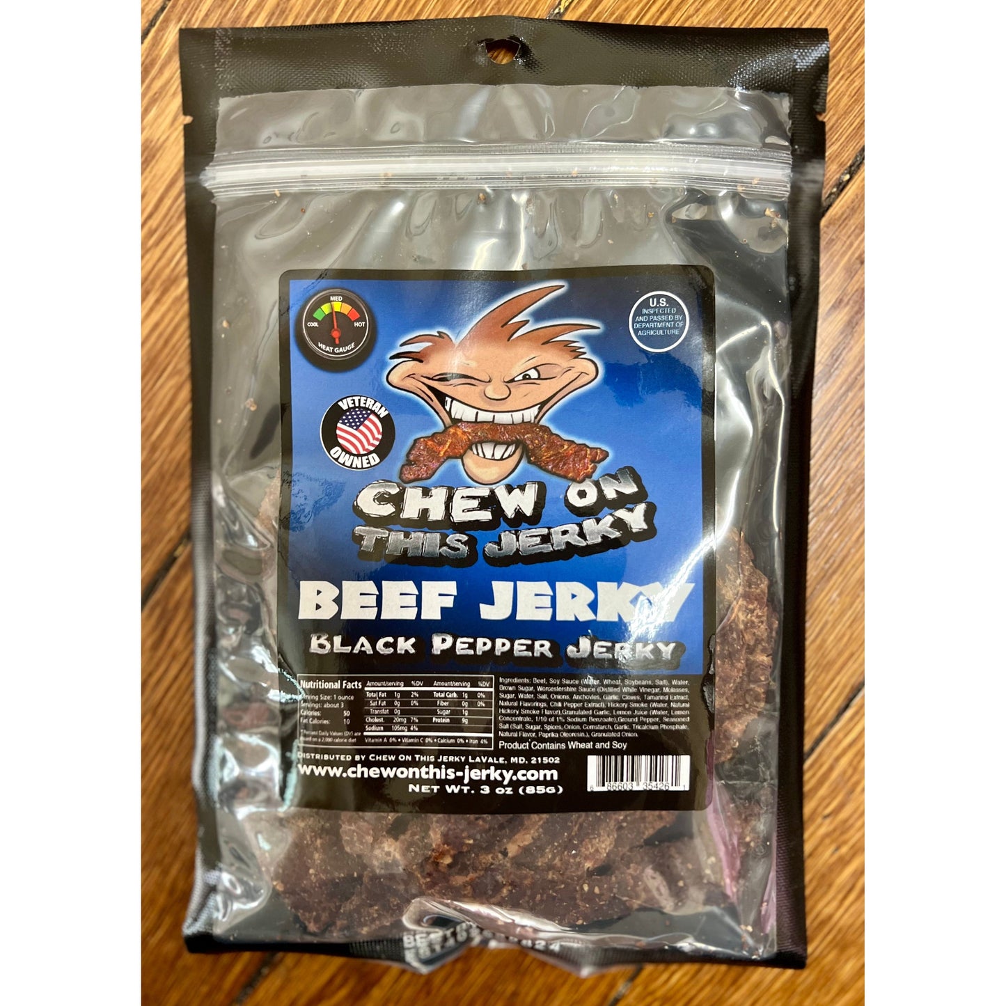 Black Pepper Beef Jerky