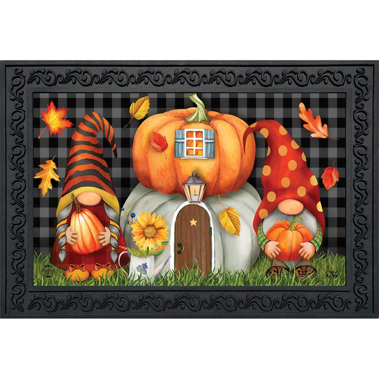 Fall Gnome Home Humor Doormat