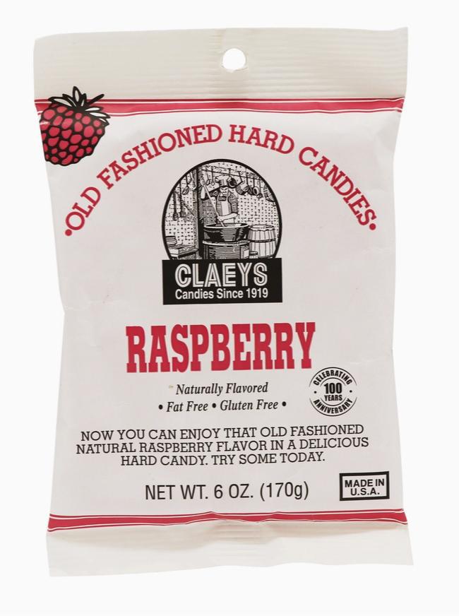 Claeys Old Fashioned Hard Candies (Raspberry)