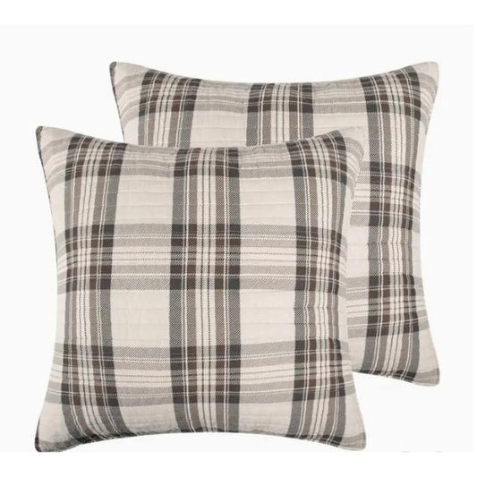 Lodge Toile Euro Sham Set of 2