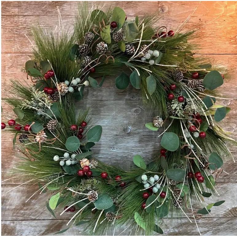 Hint of Christmas Wreath
