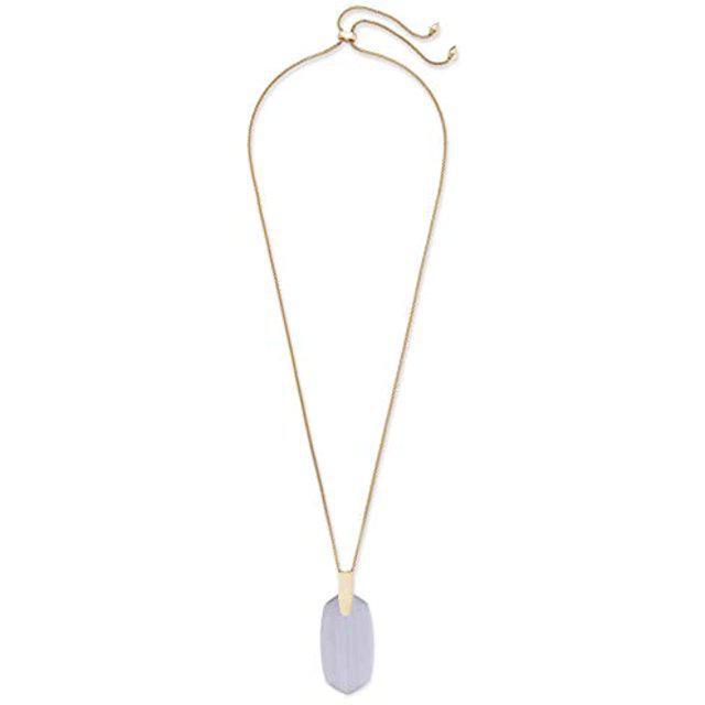 Kendra Scott Gold Inez Slate Pendant Necklace