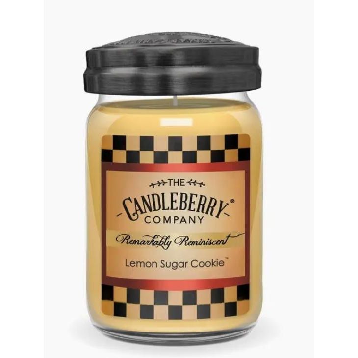 The Candleberry Company Lemon Sugar Cookie™, Large Jar Candle