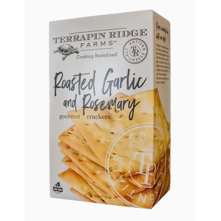 Terrapin Ridge Farms Roasted Garlic and Rosemary Gourmet Crackers