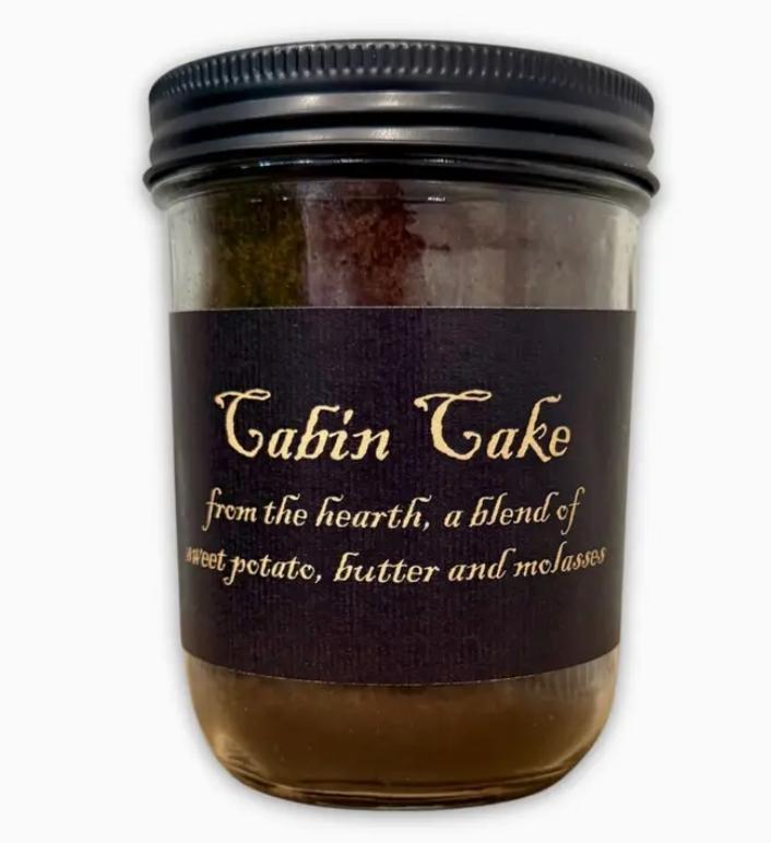 Black Label Cabin Cake Candle | 16oz Mason Jar
