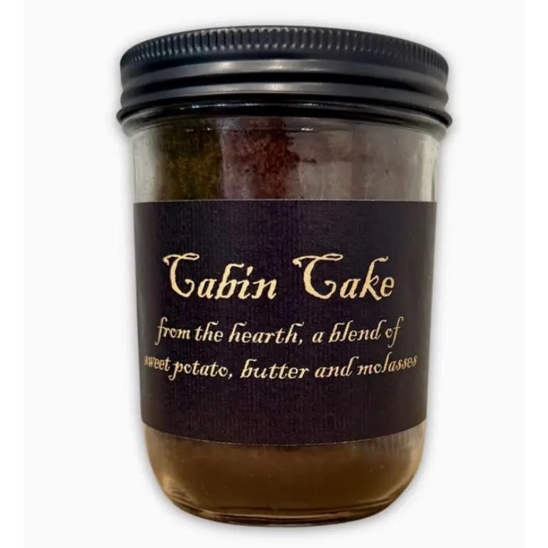 Black Label Cabin Cake Candle | 16oz Mason Jar