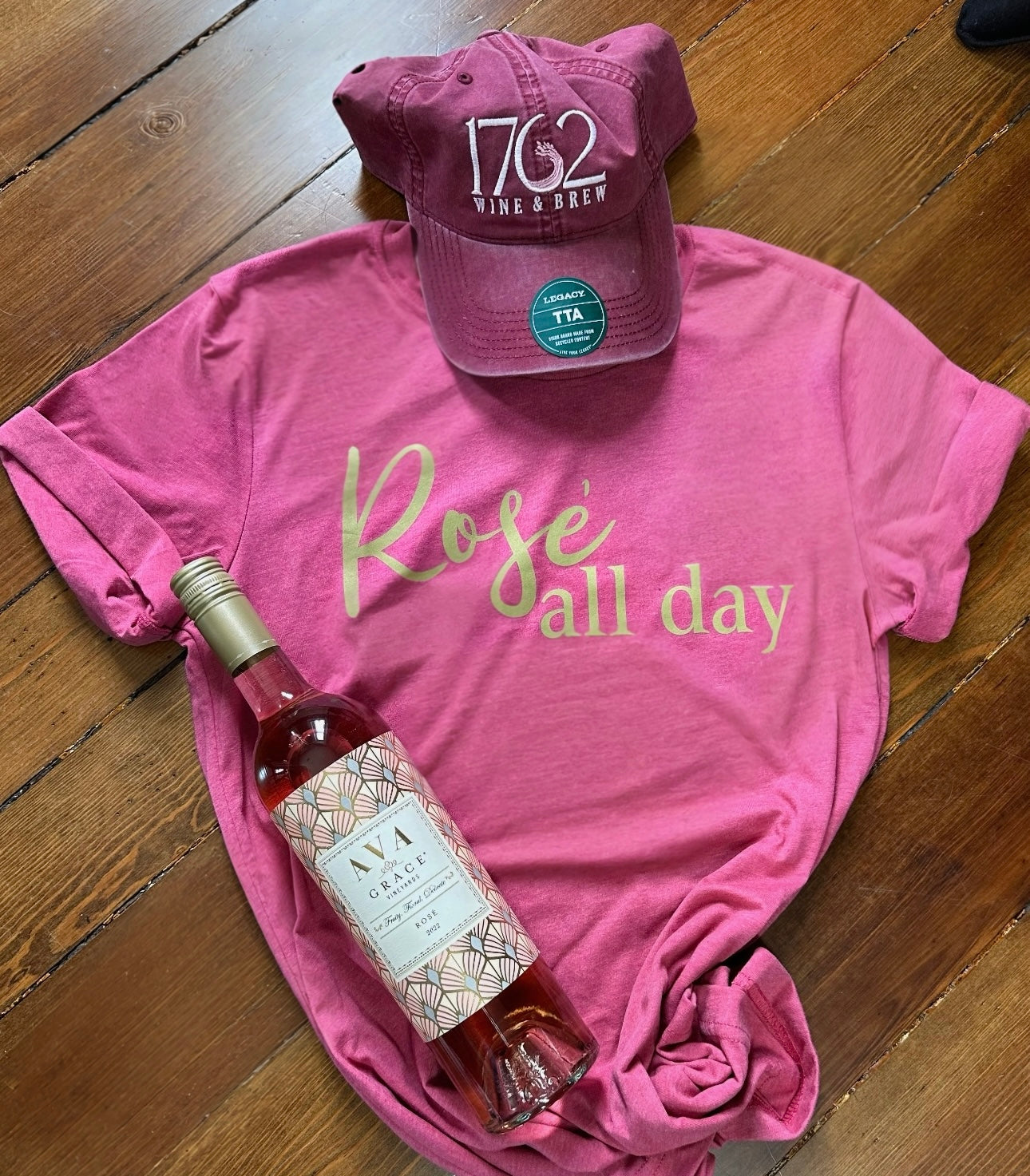 Rose' All Day Tee (Berry)