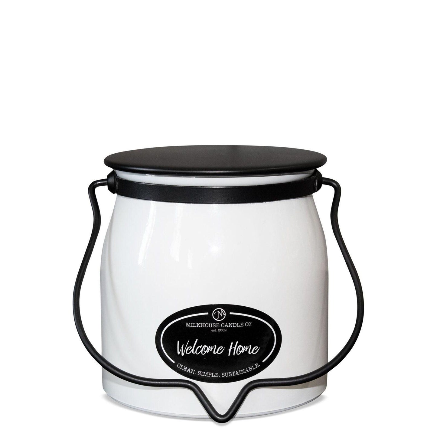 Milkhouse Candles Welcome Home Butter Jar 16 oz