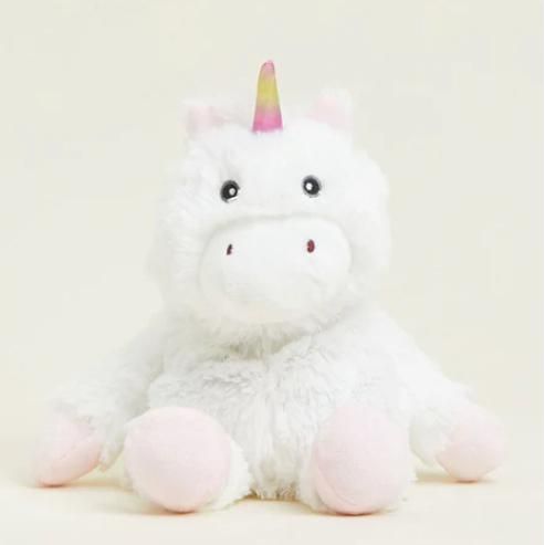 White Unicorn Warmies Junior