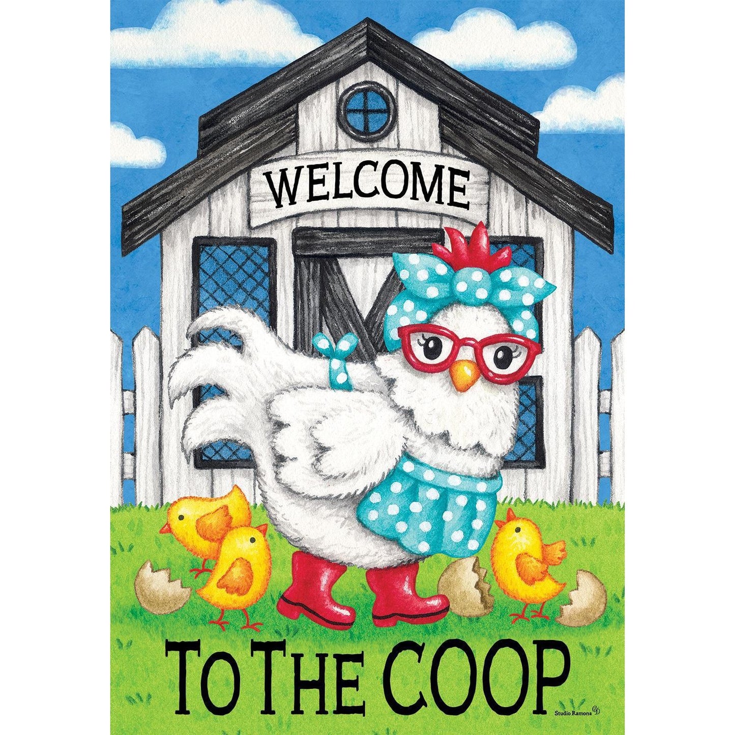 Chicken Coop Flag