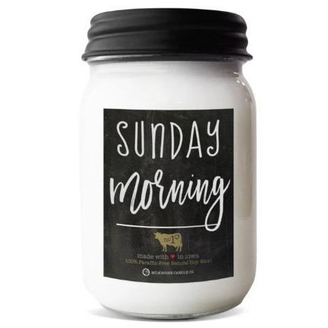 Milkhouse Candles Sunday Morning Farmhouse 13 oz Mason