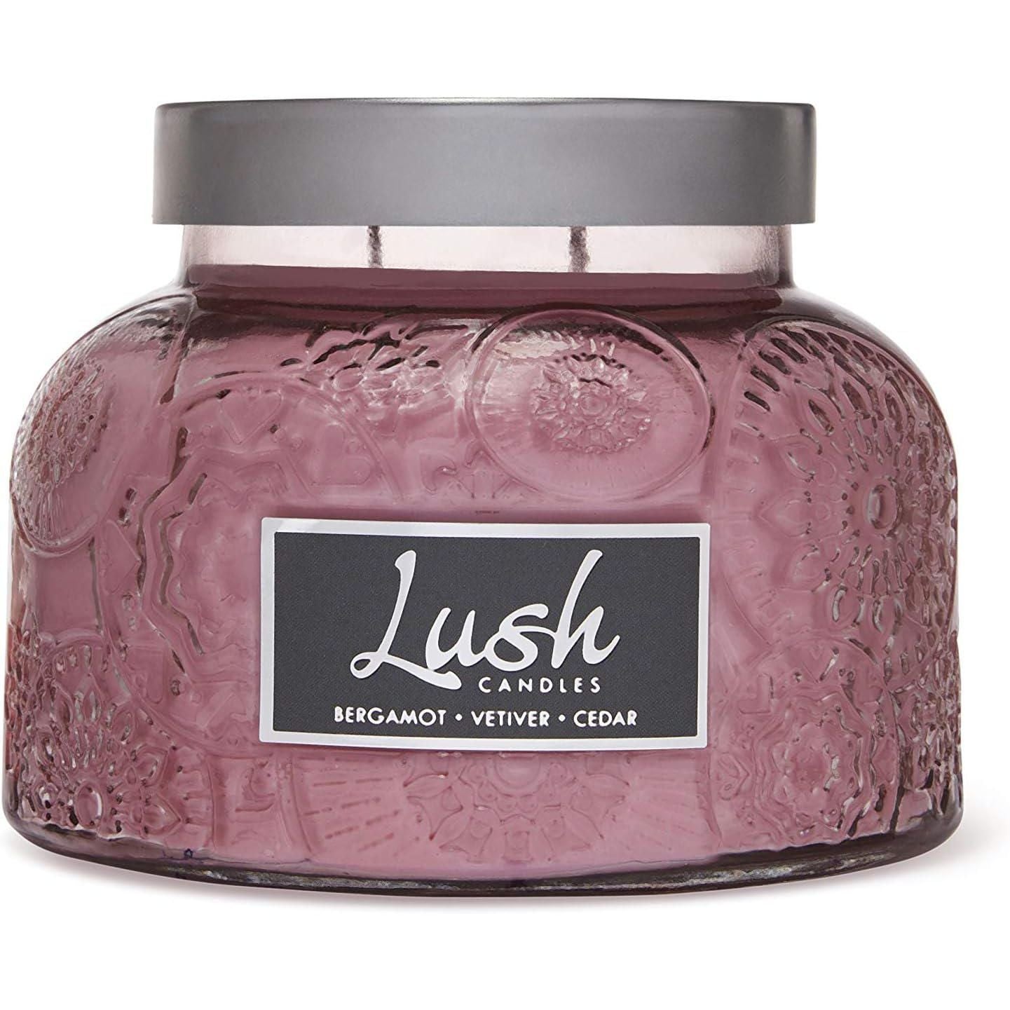 A Cheerful Giver Candle Lush Candle Bergamot Vetiver Cedar (20oz)