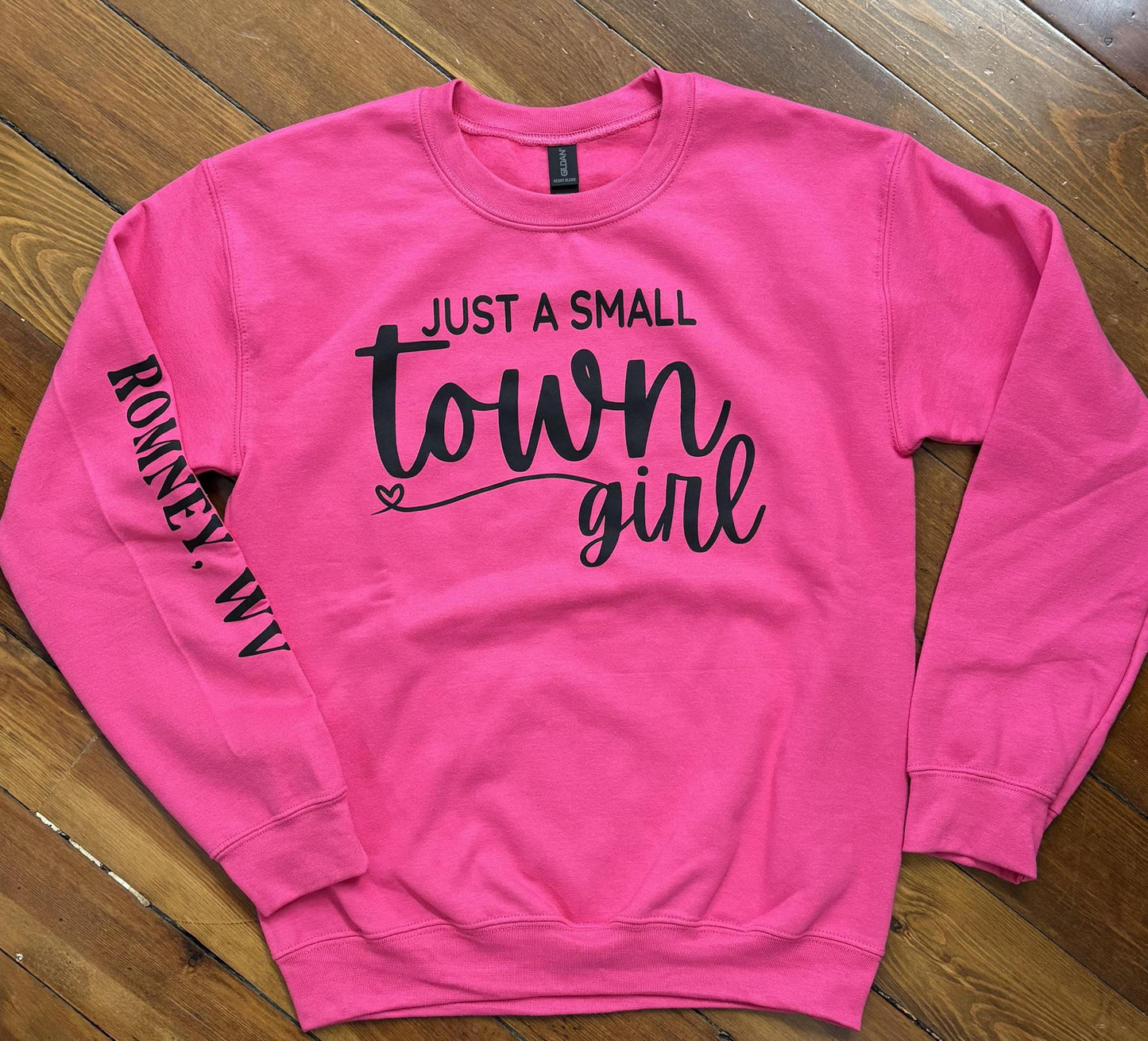 Just A Small Town Girl Romney WV (Pink)