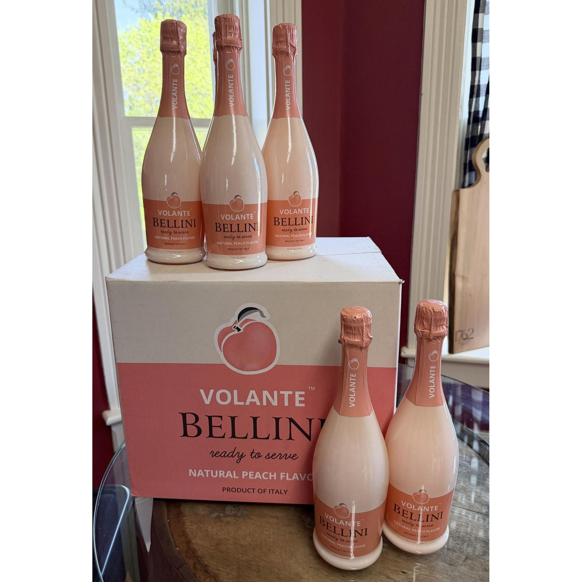 Volante Bellini Natural Peach Wine